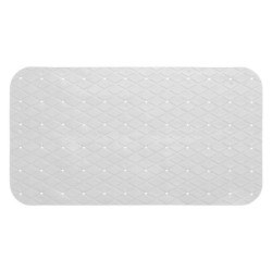 Non-slip Shower Mat 5five White PVC (69 x 39 cm)