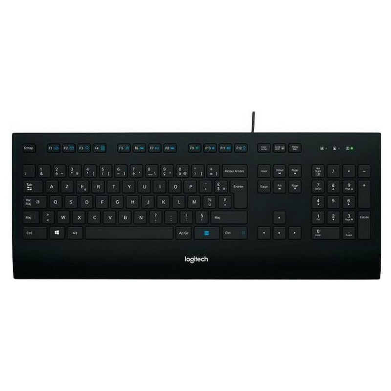 Keyboard Logitech K280E Black French AZERTY