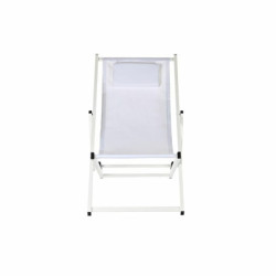 Sun-lounger DKD Home Decor White 102 x 63 x 98 cm