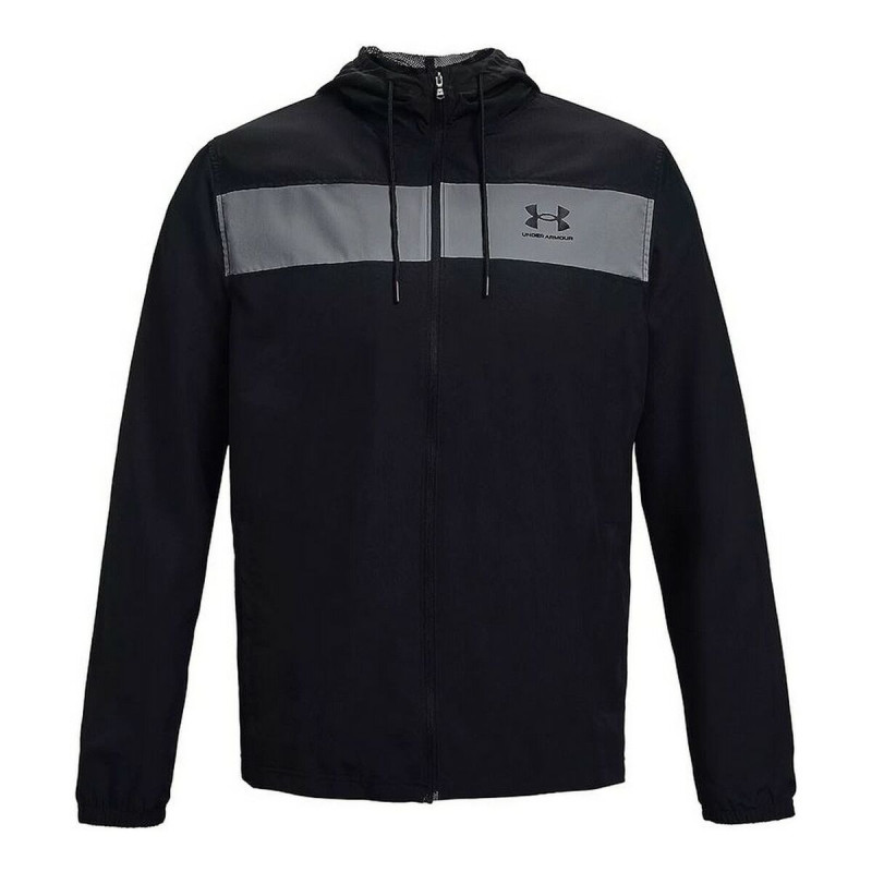 Men's Sports Jacket Under Armour Windbreaker Black