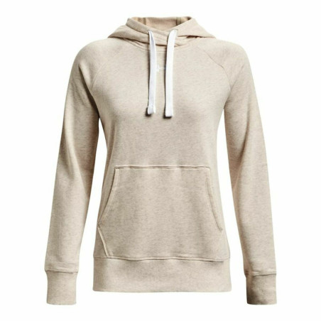 Women’s Hoodie Under Armour Rival Fleece Beige