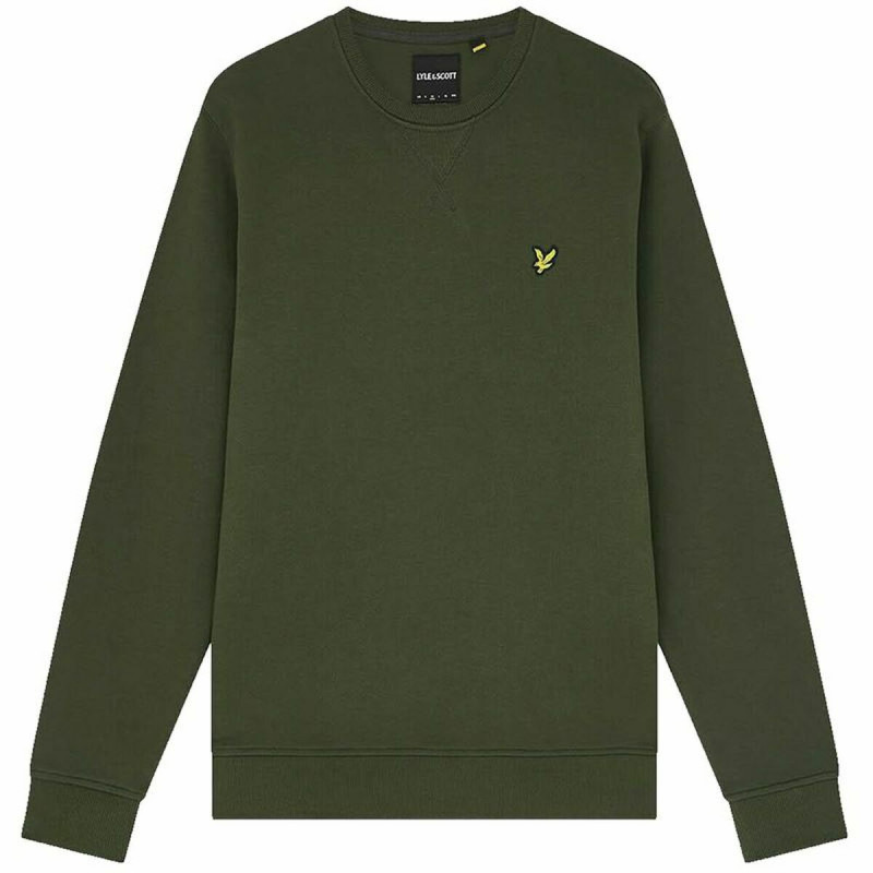 Men’s Sweatshirt without Hood Lyle & Scott Green