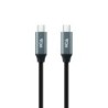 USB-C Cable NANOCABLE 10.01.4301-L150 Black 1,5 m 4K Ultra HD (1 Unit)