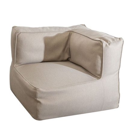 Garden sofa Gissele Light brown Nylon 80 x 80 x 64 cm