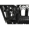 Garden chair DKD Home Decor 96 x 66 x 145 cm 96 x 66 x 140 cm Black White