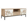 TV furniture DKD Home Decor Metal Mango wood (140 x 40 x 50 cm)