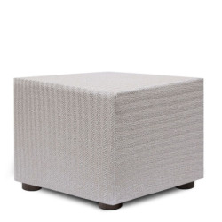 Pouffe cover Eysa JAZ Beige 65 x 65 x 65 cm