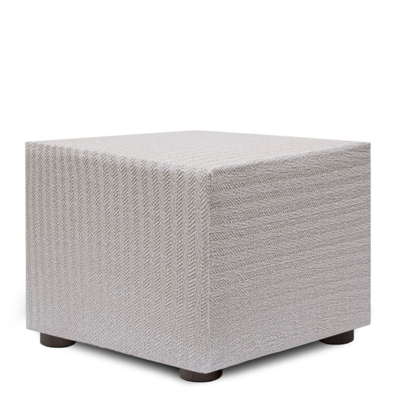 Pouffe cover Eysa JAZ Beige 65 x 65 x 65 cm