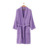 Dressing Gown Paduana Lilac 450 g/m² 100% cotton