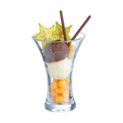 Ice Cream and Milk Shake Glass Arcoroc Transparent Glass (41 cl)