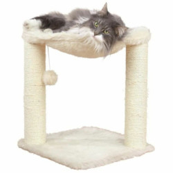 Cat scratching post Trixie Baza Cream Wood Sisal 50 cm