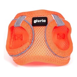 Dog Harness Gloria Air Mesh Trek Star Adjustable Orange L (33,4-35 cm)