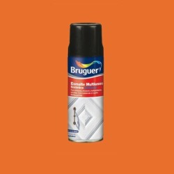 Synthetic enamel paint Bruguer 5197986 Spray Multi-use Orange 400 ml