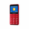 Mobile telephone for older adults Panasonic KX-TU155EXRN Red