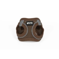 Dog Harness Gloria 45-47 cm Brown L 32,8-35,4 cm