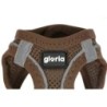 Dog Harness Gloria 45-47 cm Brown L 32,8-35,4 cm