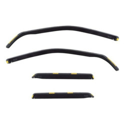 Wind deflector HEKO 25331 4 Pieces Frontal Rear