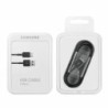 USB A to USB C Cable Samsung EP-DG930 Black 1,5 m