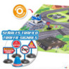 Play mat Speed & Go Accessories Cars Road Cloth Plastic (6 Units)