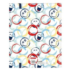 Ring binder Smiley 512090666 Multicolour (27 x 32 x 3.5 cm)