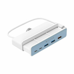 USB Hub Hyper HD34A6 White Multicolour