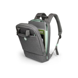 Laptop Backpack Port Designs YOSEMITE Eco Black Grey Monochrome