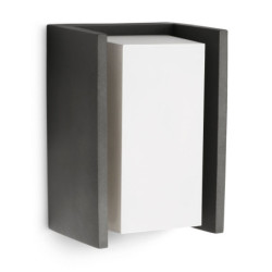 Wall Light Philips Bridge 970 Lm Anthracite Dark grey Stainless steel Aluminium 15 W E27