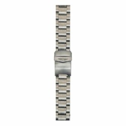 Watch Strap Bobroff BFS005 Silver