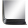 Wall mirror 20 x 12 x 50 cm Black Golden Metal