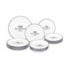 Tableware Santa Clara Cuisine 18 Pieces Porcelain Circular (2 Units)