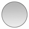 Wall mirror Andrea House ax73076 Black Metal Ø 70 x 3 cm