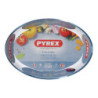 Oven Dish Pyrex Classic Vidrio Transparent Glass Oval 30 x 21 x 7 cm (4 Units)