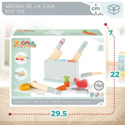 Toy kitchen Woomax 11 Pieces 12 Pieces 19 x 11 x 6,3 cm