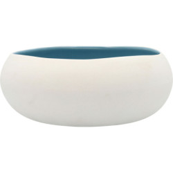 Bowl Ariane Organic Ceramic Blue (16 cm) (6 Units)