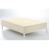 Fitted sheet Alexandra House Living Cream 90 x 190/200 cm