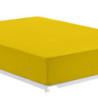 Fitted sheet Alexandra House Living Mustard 90 x 190/200 cm