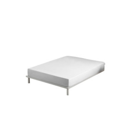 Fitted sheet Alexandra House Living White 90 x 190/200 cm