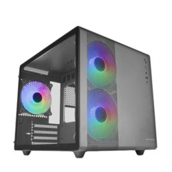 ATX Semi-tower Box Mars Gaming 3XVENT Black