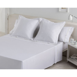 Bedding set Alexandra House Living White Super king 4 Pieces