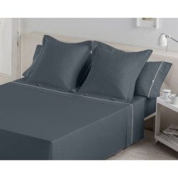 Bedding set Alexandra House Living Grey Super king 4 Pieces