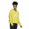 Women’s Hoodie Adidas Future Icons Badge of Sport Yellow