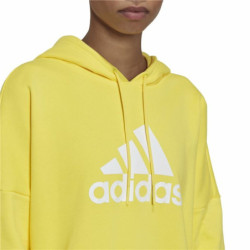 Women’s Hoodie Adidas Future Icons Badge of Sport Yellow