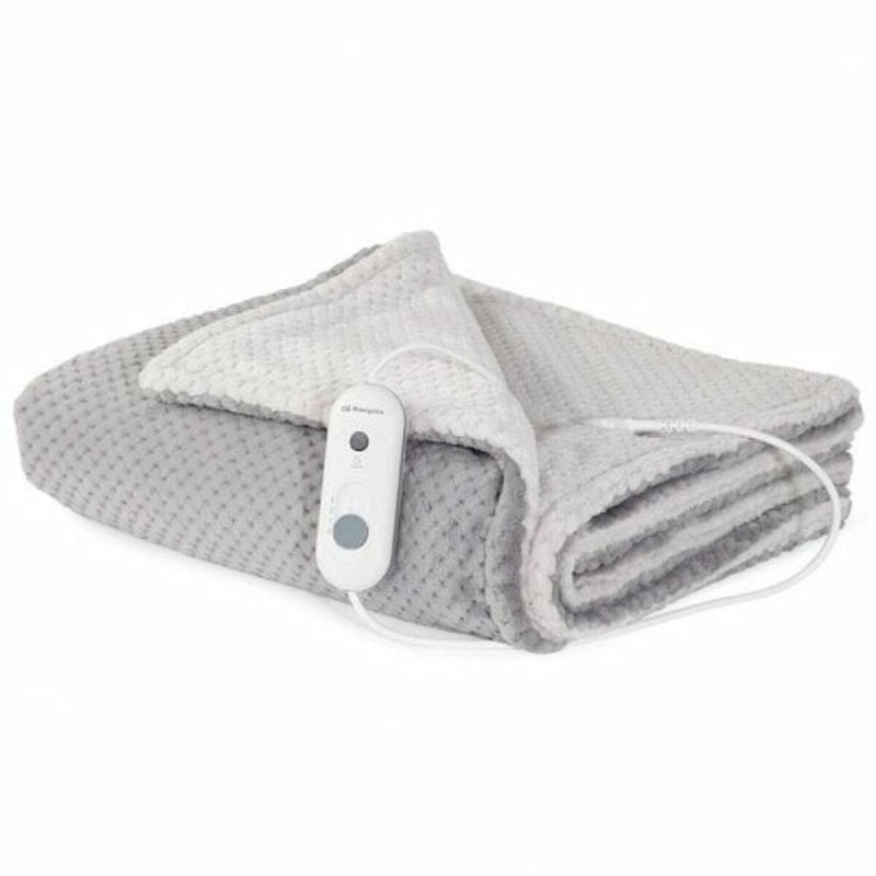 Electric Blanket Orbegozo MAH 1750 170 x 100 cm Grey Microfibre