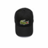 Sports Cap Lacoste Logo Oversize Black One size