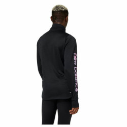 Men’s Sweatshirt without Hood New Balance Impact Run AT Black