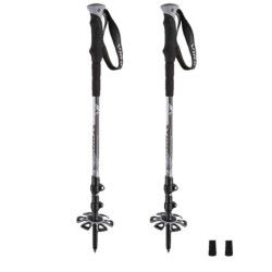 Trekking Stick Viking VARIO TOUR Black Grey (2 Units)