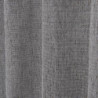 Curtain Grey Polyester 100% cotton 140 x 260 cm