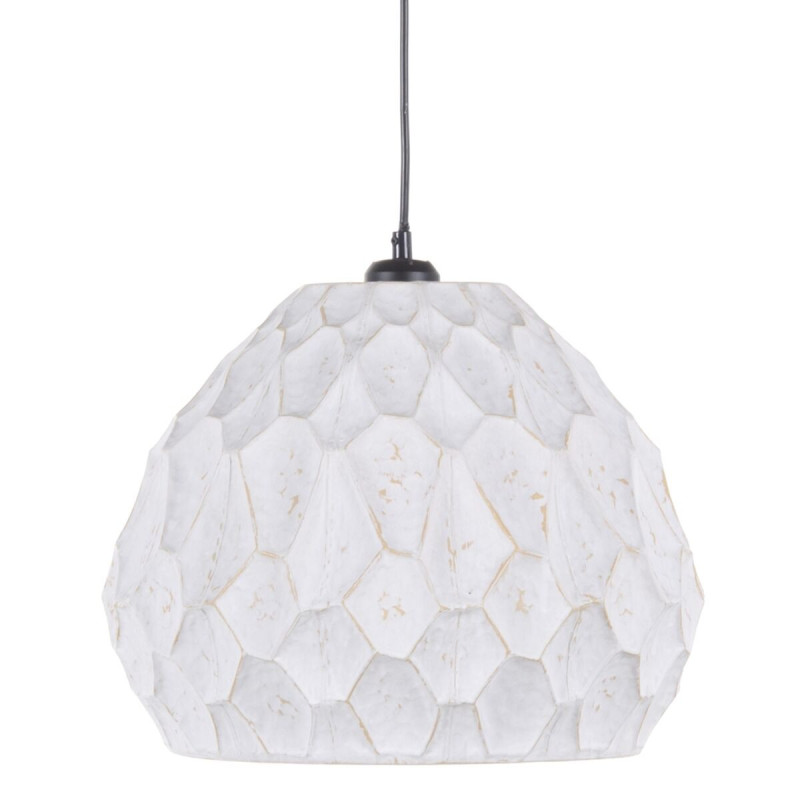 Ceiling Light 35,5 x 35,5 x 30 cm Metal White