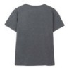 Women’s Short Sleeve T-Shirt Stitch Dark grey Grey