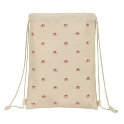 Backpack with Strings Safta Puppy Beige